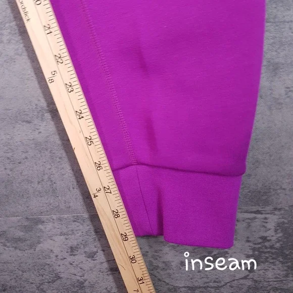 NIKE Tech Fleece Reflective Joggers Mens Size XL Purple Berry Black FZ0762-505 - Picture 7 of 7